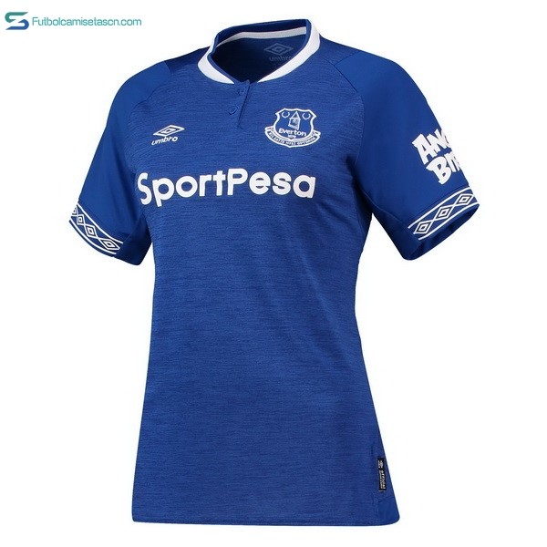 Camiseta Everton 1ª Mujer 2018/19 Azul